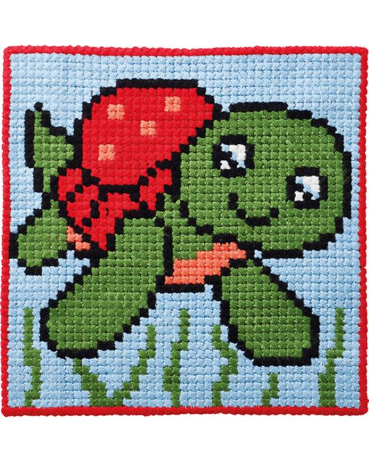 Hovedbilde Barnestramaj || Skilpadde 25x25cm