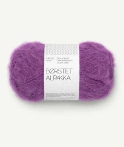 Børstet Alpakka